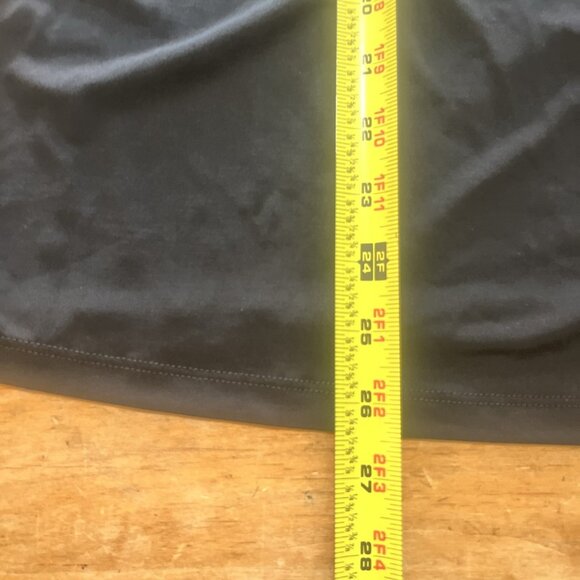 Thalia Sodi Womens Top Pullover Sheer Long Sleeves Black Sz L NEW Mock Neck Goth - Picture 11 of 13